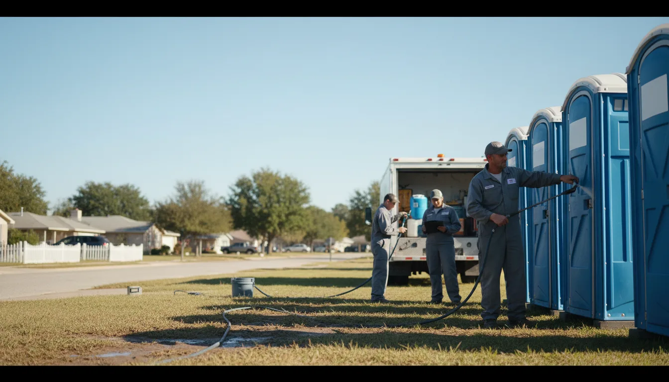 Long-Term Portable Toilet Rental in Flat Rock, OH near me